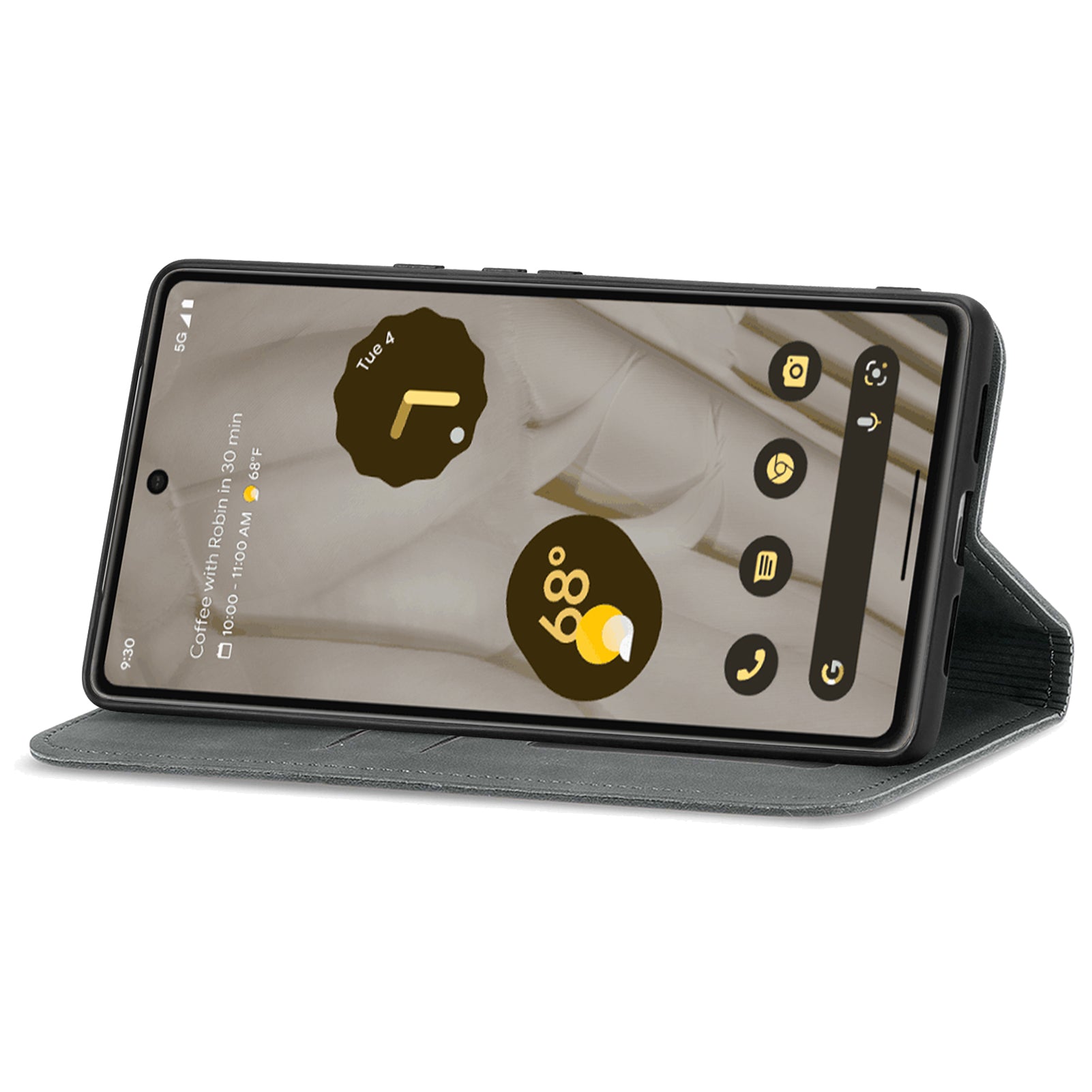 For Google Pixel 7a Magnetic Absorption Retro PU Leather Anti-drop Phone Cover with Card Slots Skin-touch Feeling Flip Phone Case Stand For Google Pixel 7a Magnetic Absorption Retro PU Leather Anti-drop Phone Cover with Card Slots Skin-touch Feeling Flip Phone Case Stand